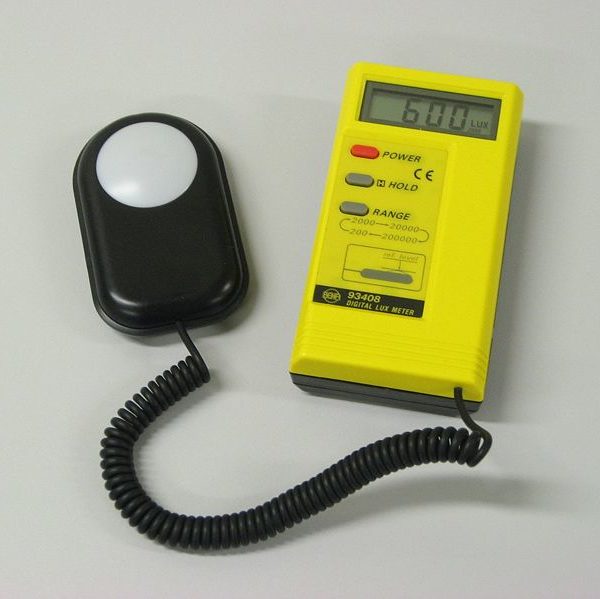 lux meter example of a lux meter