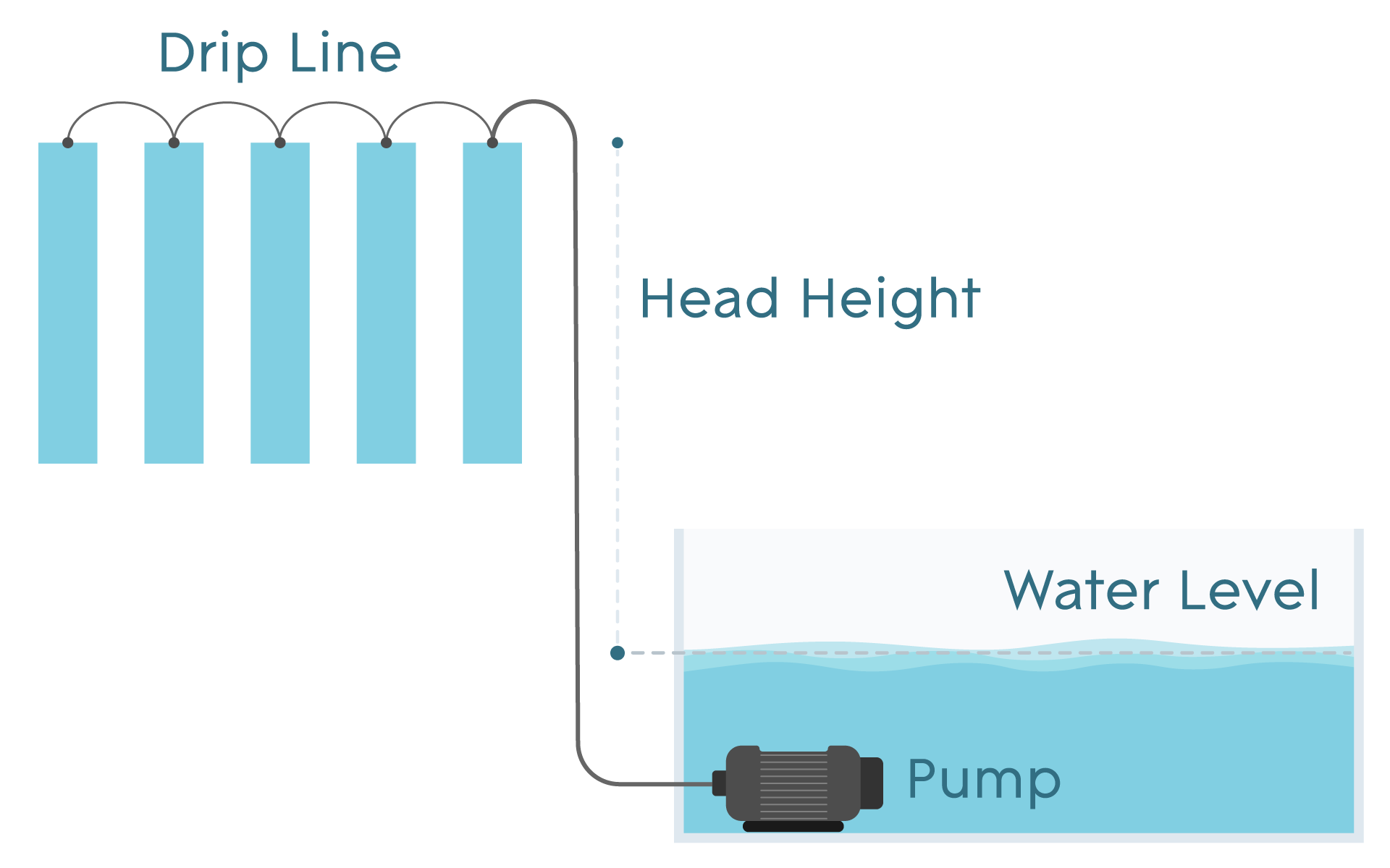 Hydroponic Pumps Diagram